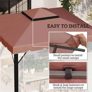Telo di Ricambio per Tenda Parasole e Gazebo/Pergola - Product Image 6