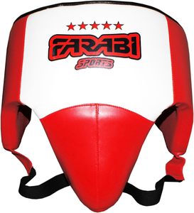 Farabi Wholesale <b>MMA</b> Boxing <b>Groin</b> <b>Guard</b> PU Leather Fully Customized Quick Dry Breathable Protective Safety Gear for Fight - Product Image 1
