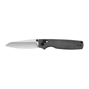 Couteaux pliants classiques avec lame Dark Drop Point et poignées texturées pour le camping, la randonnée, les activités de plein air et usage général - Product Image 1