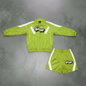 Winter Wear <b>Windbreaker</b> 2-Piece Shorts Set For Breathable Polyester/Nylon <b>Women</b> <b>Windbreaker</b> Shorts Set - Product Image 6