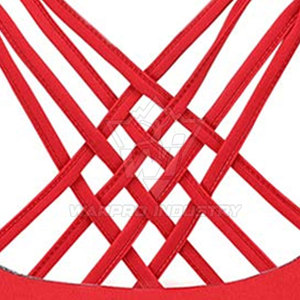 Adjustable <b>Strap</b> Workout Sports <b>Bra</b> for Fitness Training Gym Yoga Running and High Impact Sports Support <b>Bra</b> For Women - Product Image 6