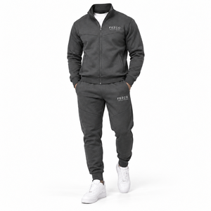 Conjuntos Deportivos Reversibles de Felpa de Algodón con Cuello Redondo para Hombre, al por Mayor, Diseño Moderno, Ropa Deportiva para Invierno - Product Image 5