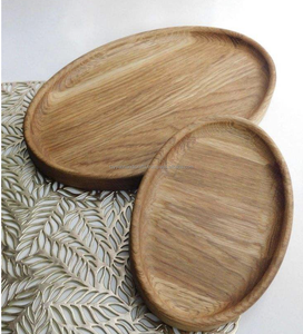 Bandeja de almacenamiento de madera de lujo para el hogar, bandeja de comida para el desayuno, chocolate para escritorio, baño, bandeja de servicio multifunción para joyería - Product Image 1