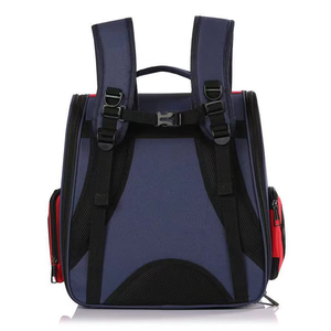 กระเป๋าเป้สะพายหลังสำหรับสัตว์เลี้ยงแบบระบายอากาศได้ พร้อมหน้าต่างทรงแคปซูลอวกาศ กระเป๋าเดินทางแบบพกพาสำหรับแมว สุนัขพันธุ์เล็ก ทนทาน ระบายอากาศได้ดี มีหลายสี - Product Image 6