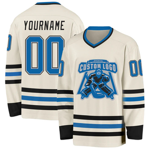 Maillot de hockey personnalisé pour le marché américain – Nom et numéro personnalisés – Uniforme d'équipe de hockey sur glace – Vente en gros - Product Image 3