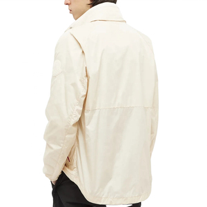 2026 Custom Men's Outdoor Sports Windbreaker High Quality Polyester Casual OEM Waterproof Jacket Fur Hood <b>Decoration</b> Plus Zipper - Product Image 5