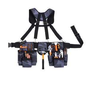 <b>Tool</b> <b>Belt</b> With Shoulder Straps Camouflage Design Multiple Pockets For <b>Tools</b> And Equipment Storage Workwear Accessory 2026 - Product Image 1