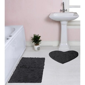 Alfombra de Baño de Lujo 100% Algodón Jacquard Tejida a Mano, Antideslizante, Antimicrobiana, de Pelo Cortado, Apta para Mascotas, Reversible, para Hogar y Hotel - Product Image 2