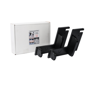 Piastre di montaggio per armadietti di Izzy Swan, set da 2 per sollevatori Gripster - Staffe moderne in ferro per mensole da cucina - Product Image 1