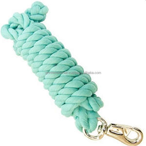 Meilleure qualité PP équitation entraînement plomb corde et licou ensemble dans différentes couleurs taille épaisseur avec clip solide - Product Image 3