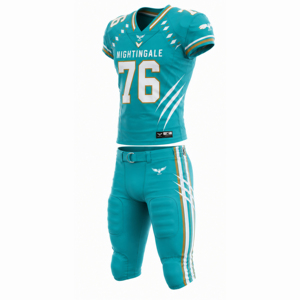 Customizable American Football Jersey Wholesale Custom Design Team American Football Uniforms Set - Product Image 6