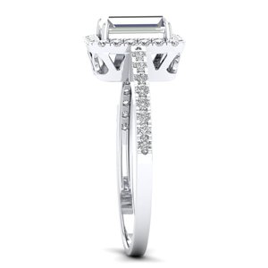 แหวนเพชรแท้ 14K ดีไซน์สั่งทำพิเศษจาก REYES พร้อมใบรับรอง IGI สำหรับผู้หญิง ของขวัญแต่งงานสุดหรู เครื่องประดับชั้นดี - Product Image 3