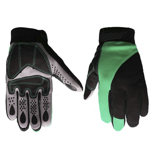 Gants de travail en cuir de qualité professionnelle avec coutures renforcées sur la paume pour une adhérence maximale, une protection optimale et une utilisation industrielle durable - Product Image 6