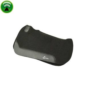 Tapis de selle western noir antidérapant en feutre de polyester - Product Image 2