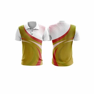 Maillot de cricket moderne pour équipe, impression numérique personnalisée, technologie durable, 100 % polyester, manches courtes, pour l'entraînement - Product Image 5