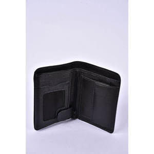 กระเป๋าสตางค์หนังซิปคราซี่ฮอร์สสำหรับผู้ชาย ดีไซน์ขนาดเล็กจุของได้เยอะ สไตล์ยุโรป หรูหรา แฟชั่น ที่ใส่พาสปอร์ตสำหรับเดินทาง กระเป๋าสตางค์หนัง - Product Image 5