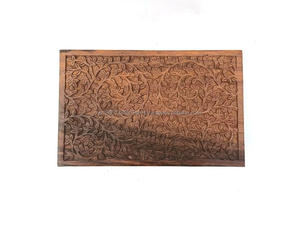 Urna Funeraria de Madera Marrón Estilo Americano Personalizada con Grabado, Nuevo Diseño, Urnas al por Mayor para Funerales, la Mejor Calidad de la India - Product Image 5
