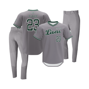 Uniformes de Béisbol Sublimados al por Mayor, Camisetas de Béisbol Blancas de la Mejor Calidad, Uniforme de Béisbol Juvenil para Competencia - Product Image 6