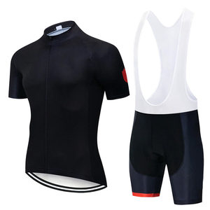 Ensembles d'uniformes de cyclisme professionnels pour hommes, durables, 100% polyester, écologiques, séchage rapide, respirants, coupe-vent, anti-plis - Product Image 4