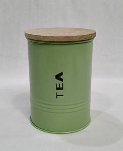 Boîte de rangement de cuisine design en métal, ensemble de boîtes de conservation pour aliments pour animaux en fer, design unique - Product Image 2