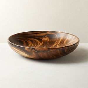 Large Capacity Polished Eco-Friendly Modern Wooden Customized Size Serving Bowl for Party Buffet Catering Restaurant Family - Product Image 2
