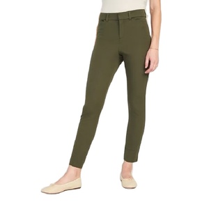 กางเกงทำงานทางการของผู้หญิงกางเกงเอวสูงตรงไร้รอยยับกางเกงขายาวทางการ - Product Image 5