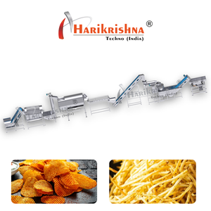 Ligne de production automatique de chips de pommes de terre, machine à fabriquer des chips de pommes de terre à chauffage électrique pour usine de snacks - Product Image 2
