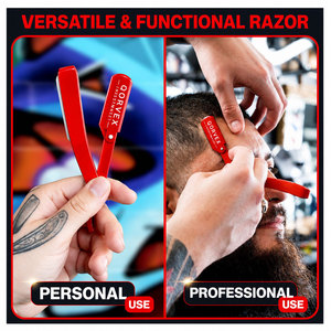 Razors <b>Barber</b> Straight Razor Kit .5mm Exposure 10 <b>Blades</b> Chicago - Product Image 5