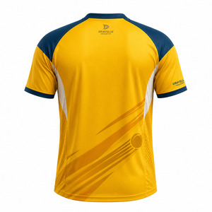 Maillot de cricket en gros pour hommes, respirant, en maille polyester, personnalisable, pour l'entraînement et les tenues d'équipe - Product Image 3