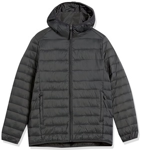 Custom <b>Men</b> Shiny Black Puffer <b>Jacket</b> Wholesale Glossy Hooded Bubble Coat Striped Cuffs Warm Padded <b>Winter</b> Outerwear <b>Jackets</b> OEM! - Product Image 5