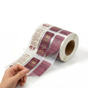 Étiquettes d'emballage en PVC en gros, autocollants d'identification de produits personnalisés et imperméables pour applications d'emballage - Product Image 1