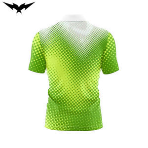 Chemise de bowling personnalisée, sublimée, en jersey de polyester léger, respirant, à séchage rapide, manches courtes, pour homme et femme - Product Image 4