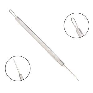 Empujador de Cutículas Profesional de Doble Cara de Acero Inoxidable, Herramienta para Manicura, Herramientas para Arte de Uñas, Logotipo Personalizado - Product Image 3