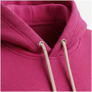 Unisex <b>Pink</b> <b>Tracksuit</b> Set Full Sleeve Hooded Solid Color Breathable Casual Regular Fit Autumn Wear Adults - Product Image 4