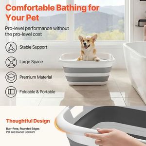 Vasca da Bagno Portatile per la Pulizia e il Lavaggio di Cani e Gatti di Piccola Taglia - Product Image 3