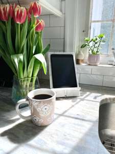 Support de téléphone portable artisanal en marbre naturel, design créatif Craft Exim, pour bureau, table, maison, support de téléphone en pierre de qualité supérieure - Product Image 4