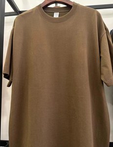 Camiseta de algodón de corte regular para hombre, estilo urbano, manga corta, lisa, ecológica, transpirable, con estampado de letras y logotipo personalizado. - Product Image 6