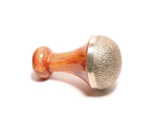 Natural Crafts 100% Pure Kansa Wand with Eco-Friendly Wooden Handle Ayurvedic <b>Face</b> & Body <b>Polished</b> Massage Tool - Product Image 2