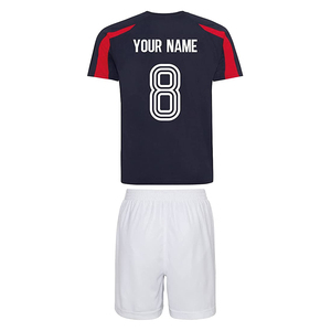 Nouveaux ensembles de maillots de football en sublimation, manches courtes, pour équipes professionnelles, deux uniformes de football - Product Image 4