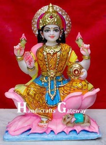 Statuette en marbre indien blanc, statue de déesse du marbre indien, ganbangladesh, lxmi Durga Hanuman - Product Image 6