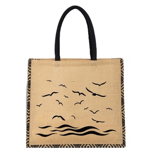 Bolsas de compras de yute con impresión de logotipo personalizado de Bengala Occidental fabricadas en Kolkata, India - Product Image 1