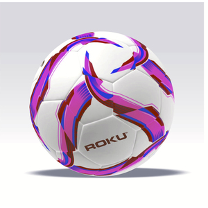Balón de fútbol ligero clásico personalizable de alta calidad, Material PU de cuero, fútbol de equipo para entrenamiento de adultos, logotipo impreso OEM - Product Image 2