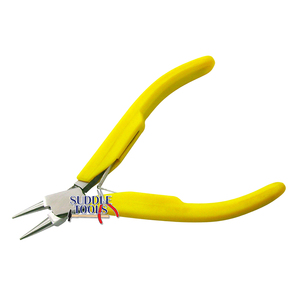 Alicates de punta redonda corta LS Light Series de 120mm con resortes de retorno, herramientas y equipos para hacer joyas de acero inoxidable DIY - Product Image 1