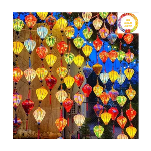 Silk Lantern Bulk | Bamboo Structure | Foldable Hanging Decor | Festival Lighting | OEM Supply - Product Image 6