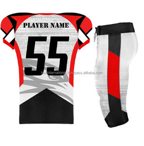Custom Sublimated American <b>Football</b> Uniform Sets New Design Team Wear for Men Women <b>Youth</b> Plus Size Included Wholesale - Product Image 6