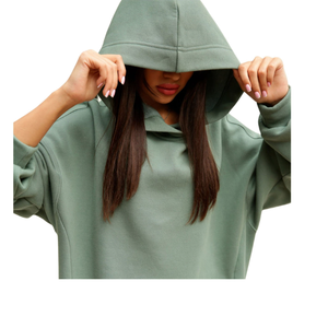 Ensemble de survêtement d'hiver personnalisé pour femme - Maternité, imprimé uni, coupe-vent, écologique, sportif, jogging, pantalon de survêtement - Product Image 4
