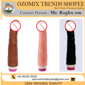 Mejor Venta de alta calidad realista adultos juguetes sexuales de silicona líquida consolador vibrador de la India - Product Image 3