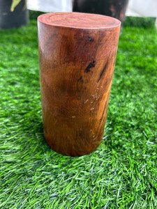 Verre à shot en bois, forme cylindrique, design minimaliste fait main, pour les soirées cocktails, 1 pièce - Product Image 4