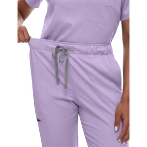 Conjunto de Uniformes Médicos Color Morado Claro, Uniformes Profesionales Transpirables y Duraderos, Ropa de Trabajo para Enfermería, Traje Médico Elástico y Cómodo - Product Image 6