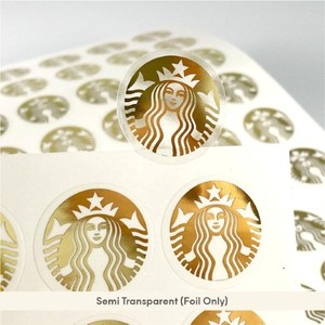 Custom Foil Stickers Gold Silver Foil <b>Label</b> Printing Metallic Adhesive Sticker Luxury <b>Packaging</b> <b>Label</b> - Product Image 1